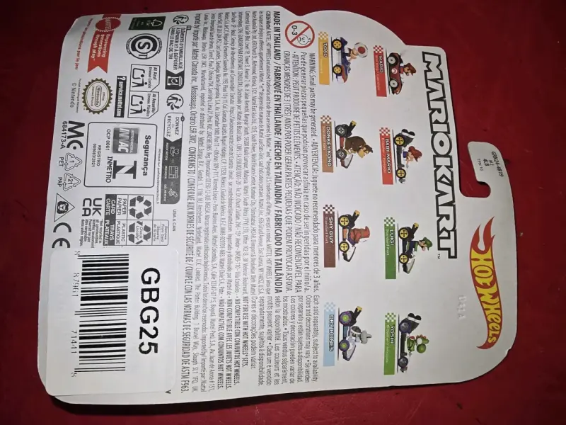 Figura Hot Wheels Mario Kart Donkey Kong Esc 1:64 - 6