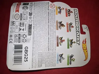 Figura Hot Wheels Mario Kart Donkey Kong Esc 1:64 - miniatura 6