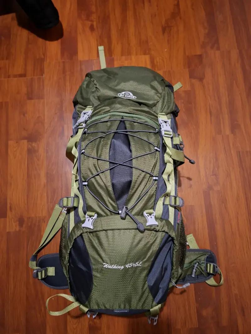 Mochila de senderismo Ai One 45+5L verde - 1