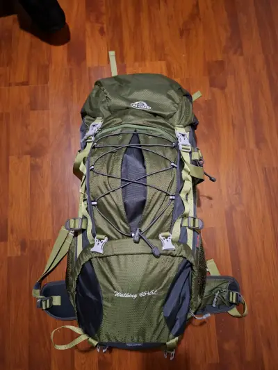 Mochila de senderismo Ai One 45+5L verde - miniatura 1