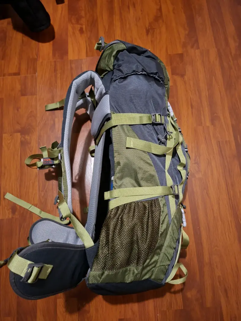 Mochila de senderismo Ai One 45+5L verde - 2