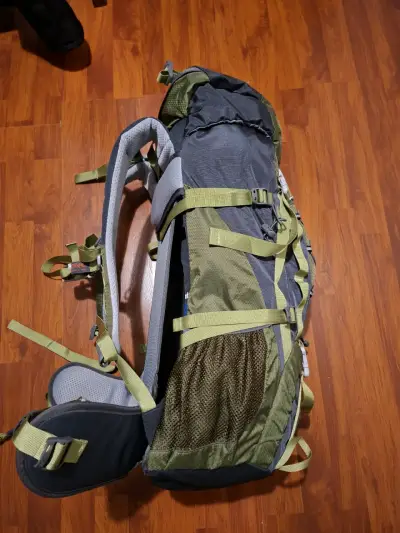 Mochila de senderismo Ai One 45+5L verde - miniatura 2