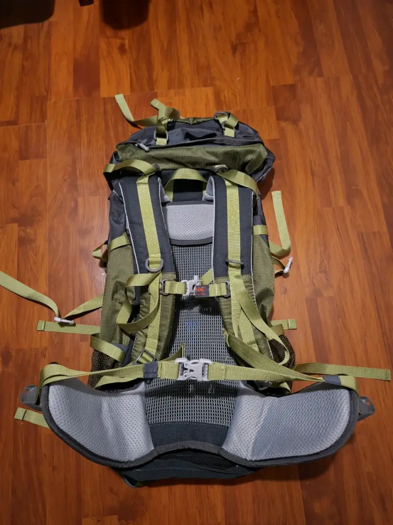 Mochila de senderismo Ai One 45+5L verde - 3