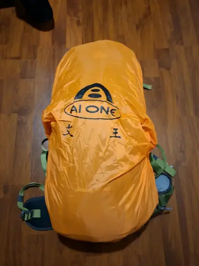 Mochila de senderismo Ai One 45+5L verde - miniatura 4