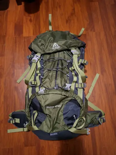 Mochila de senderismo Ai One 45+5L verde - miniatura 5