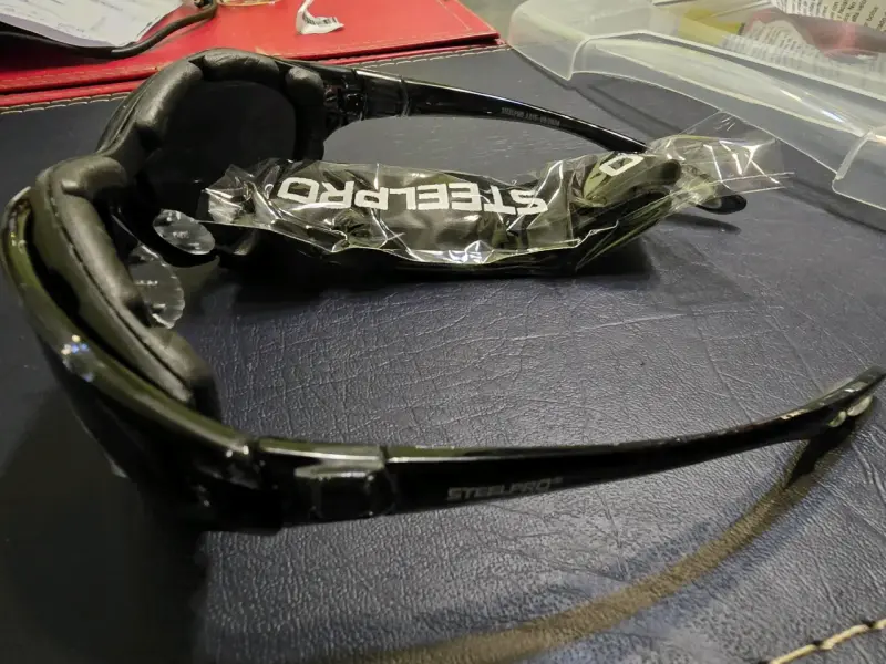 Gafas de Seguridad Steelpro Antivaho Negras - 4