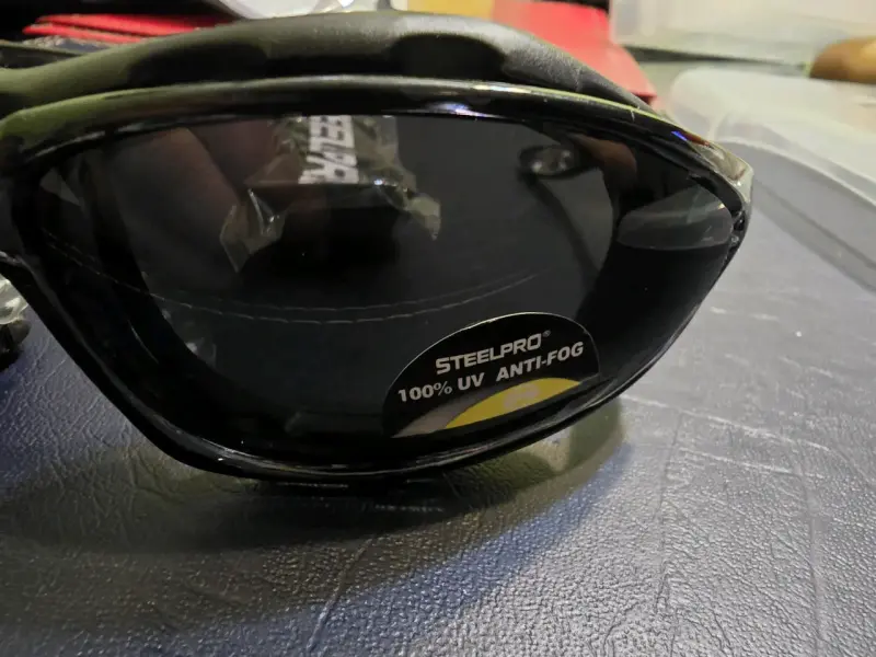 Gafas de Seguridad Steelpro Antivaho Negras - 5