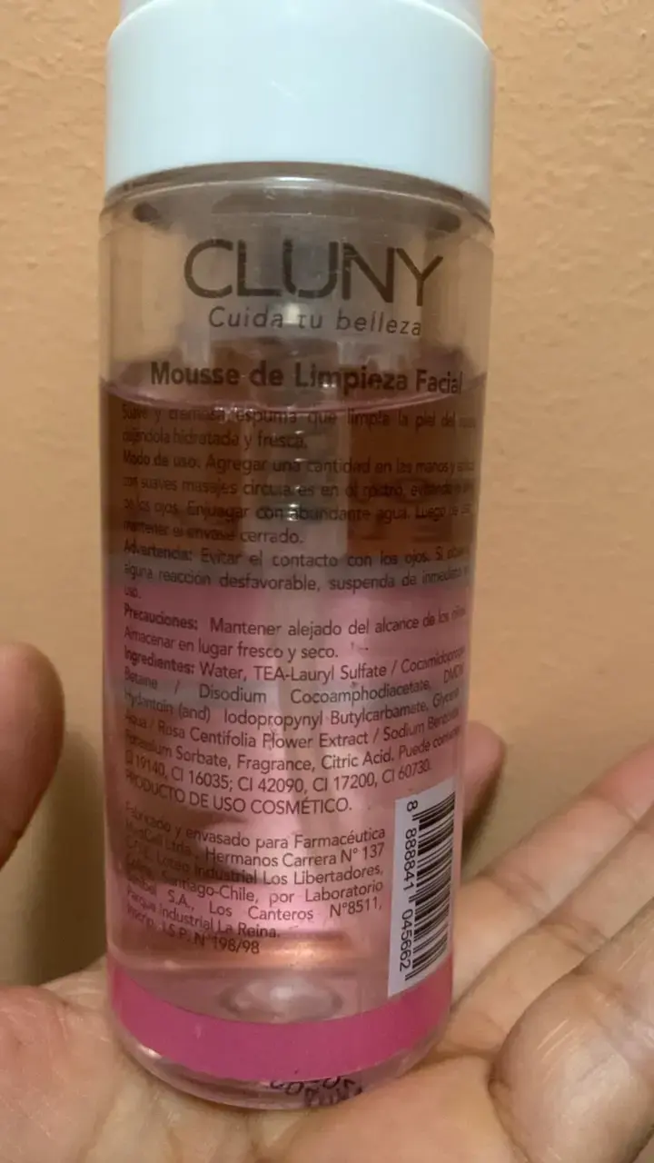 Mousse de Limpieza Facial Cluny con Extracto de Rosas - 3