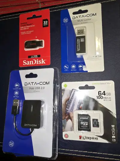 Set 1 Memory Kingston 64GB + 1 Pendrive Sandisk 32 - miniatura 1