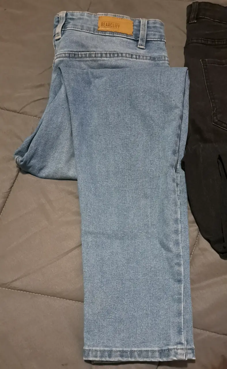 Jeans Bearcliff para Hombre en Negro y Azul - 3