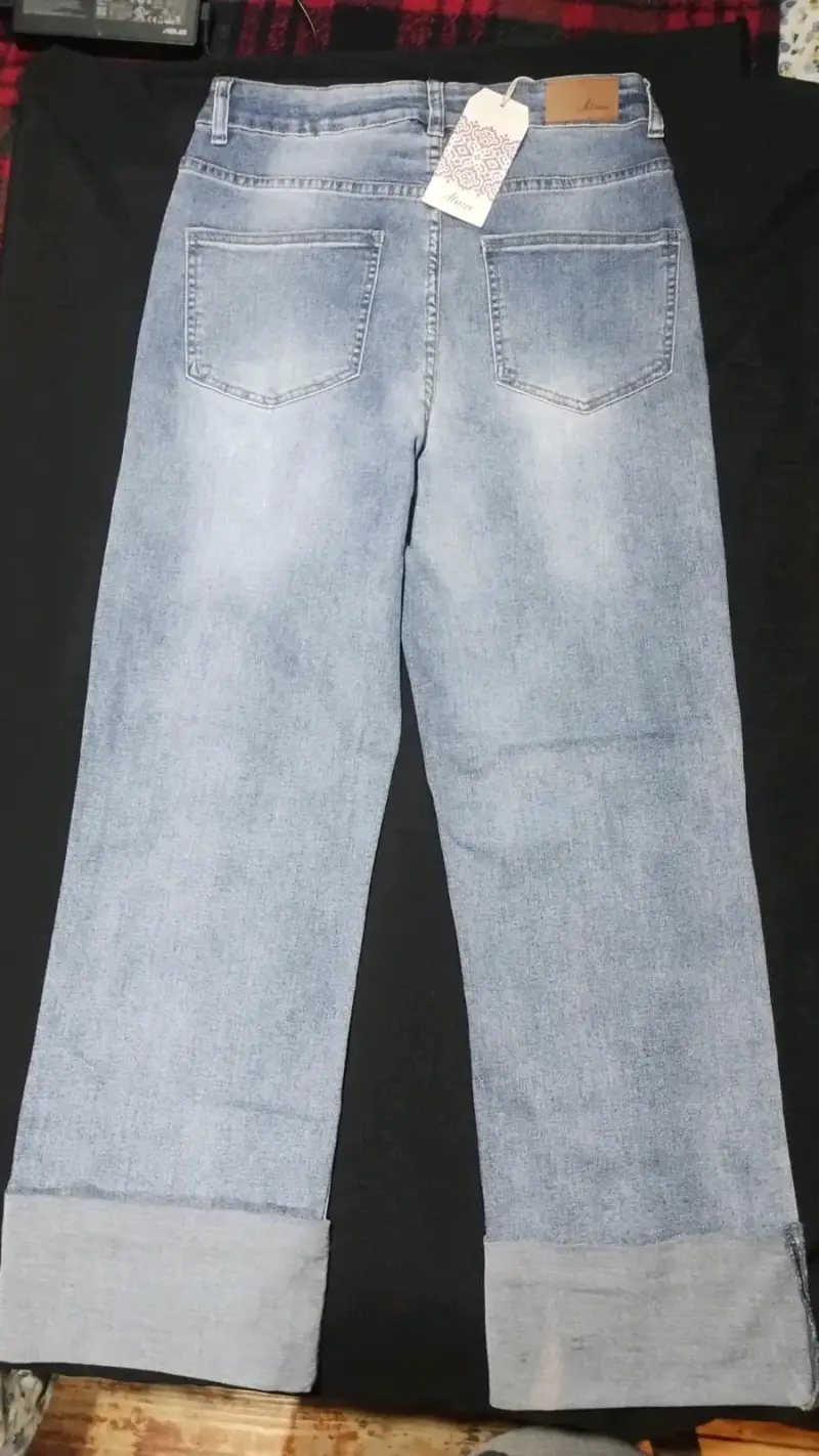 Jeans de mujer marca ALMA bordado - 2