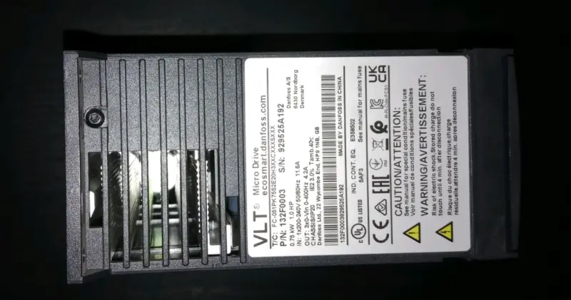 Variador de Frecuencia Danfoss VLT Micro Drive - 3