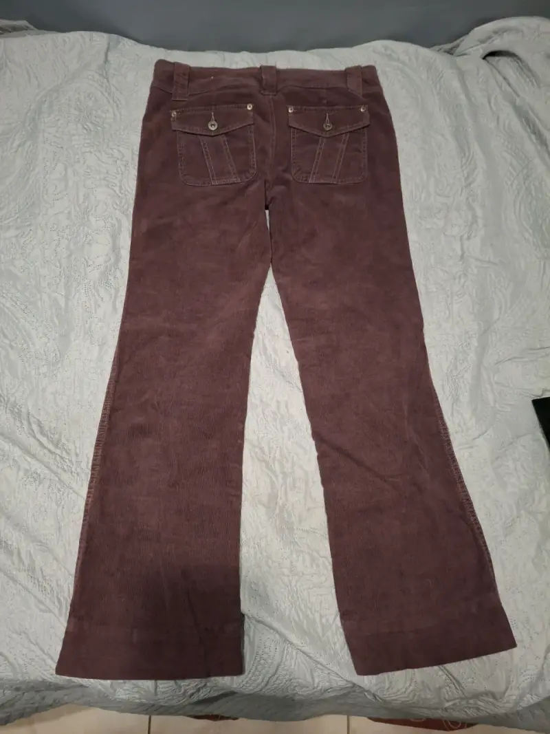 Pantalon de pana Stretch mujer - 4