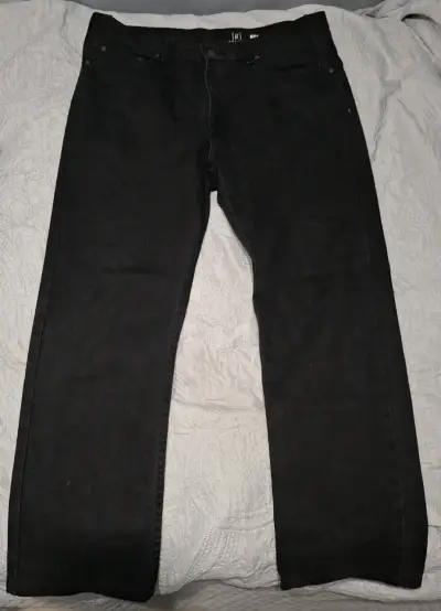 Jeans negros George para hombre - miniatura 1