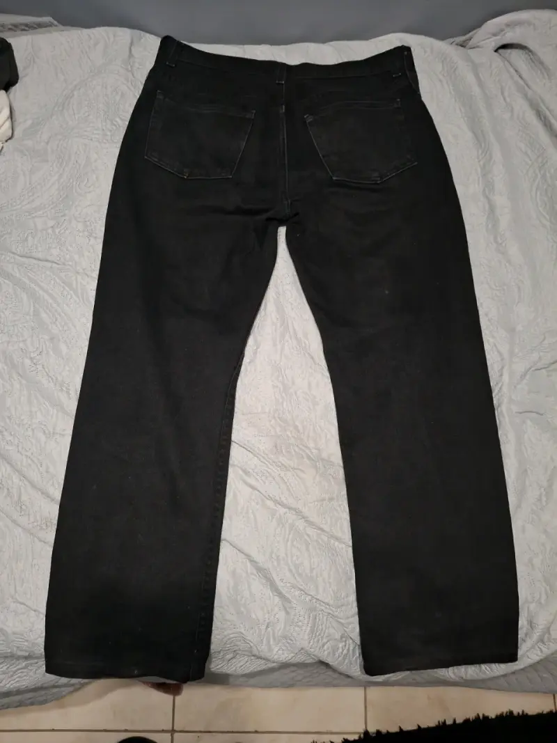 Jeans negros George para hombre - 2