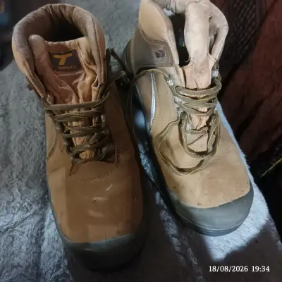 Botas de seguridad Tempest marrones - miniatura 1