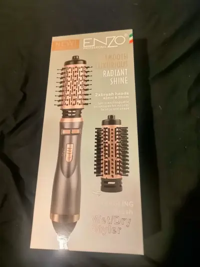Cepillo alisador Enzo Professional con cabezales intercambiables - miniatura 1