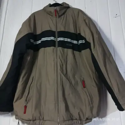 Chaqueta de hombre s.Oliver beige y negra - miniatura 1