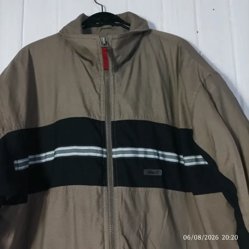 Chaqueta de hombre s.Oliver beige y negra - 6