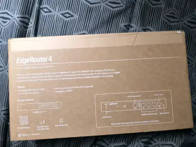 Router Ubiquiti EdgeRouter 4 nuevo en caja - miniatura 2