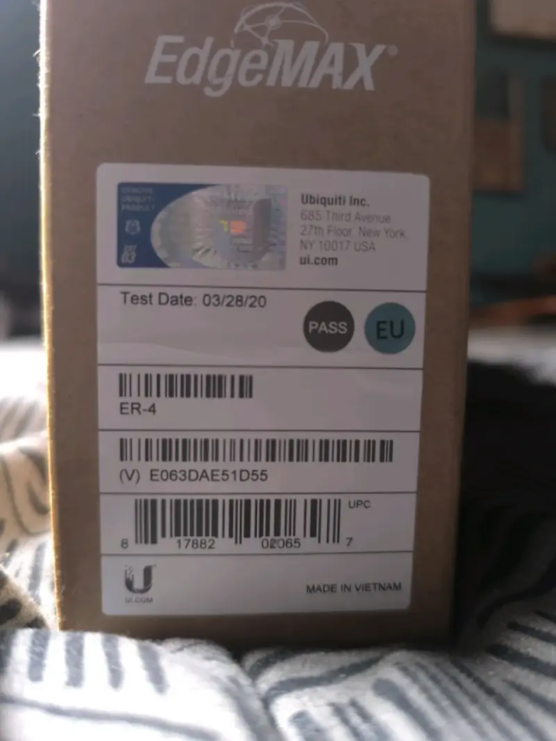 Router Ubiquiti EdgeRouter 4 nuevo en caja - 3