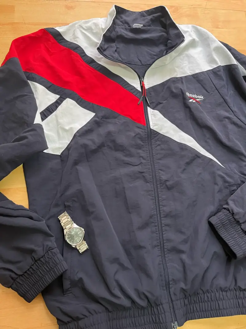Chaqueta deportiva Reebok retro tricolor - 5