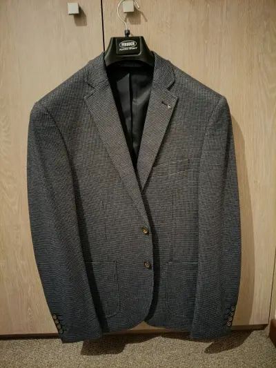 Blazer formal Ferouch gris/azul para hombre - miniatura 1