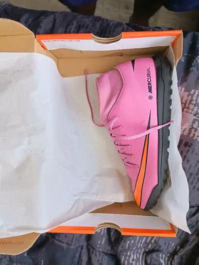 Zapatillas Nike Superfly 10 Club TF Rosadas - miniatura 5