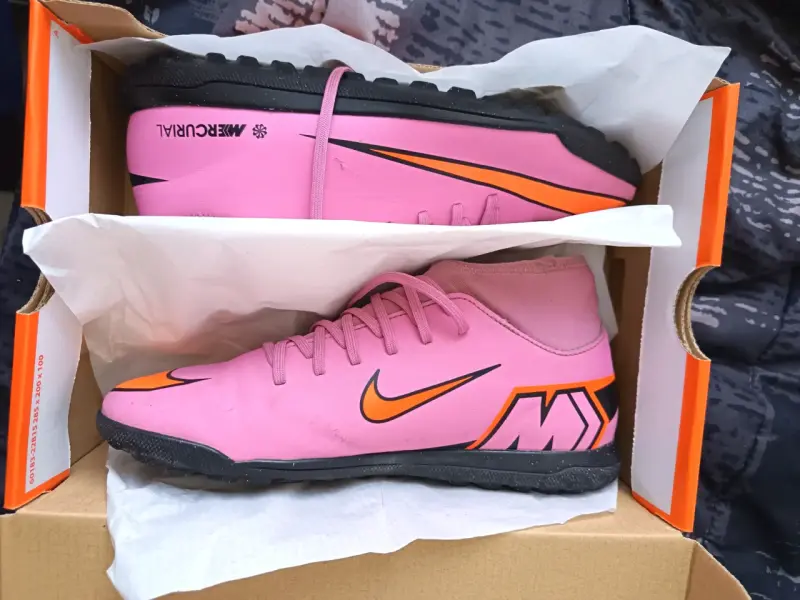 Zapatillas Nike Superfly 10 Club TF Rosadas - 6