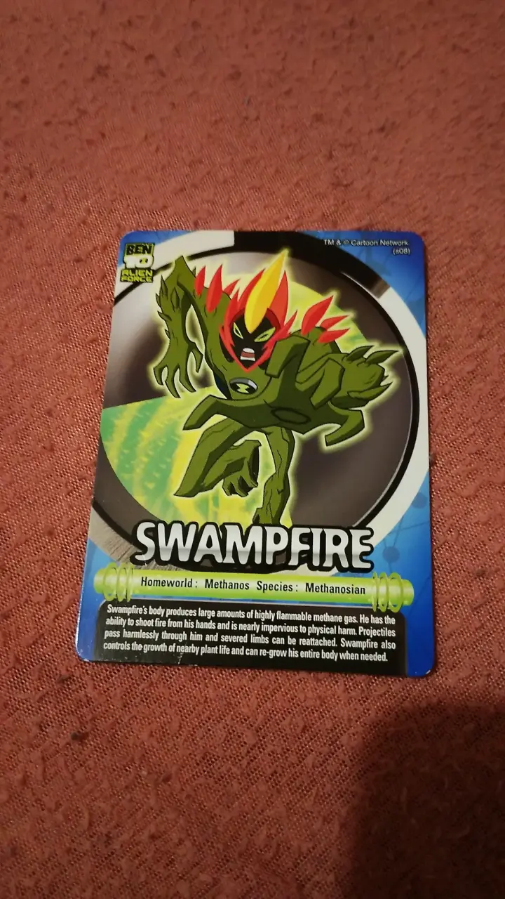 Tarjetas de colección Ben 10 Alien Force - 4