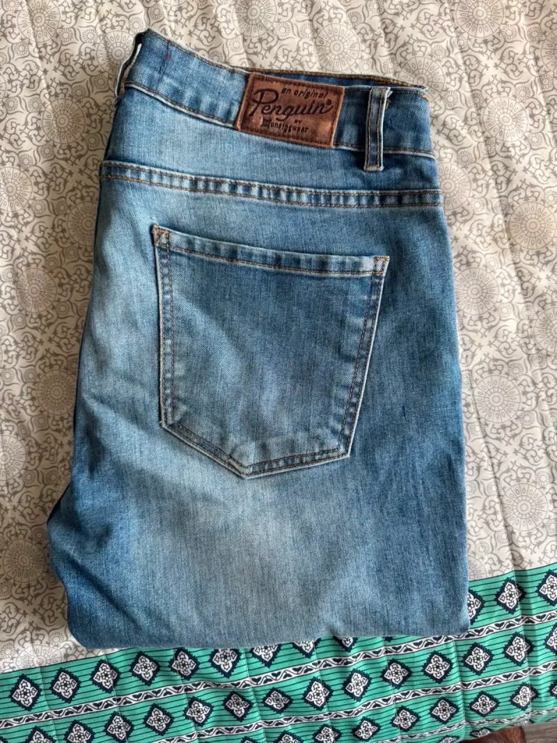 Jeans de Hombre Original Penguin Azul Claro - 1