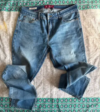 Jeans de Hombre Original Penguin Azul Claro - miniatura 3