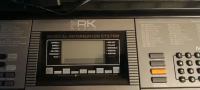 Teclado electrónico con soporte y pantalla digital - miniatura 3
