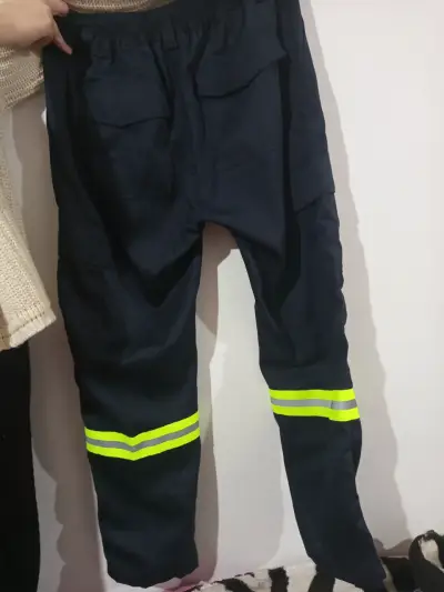 Pantalones de trabajo reflectantes azul marino - miniatura 2