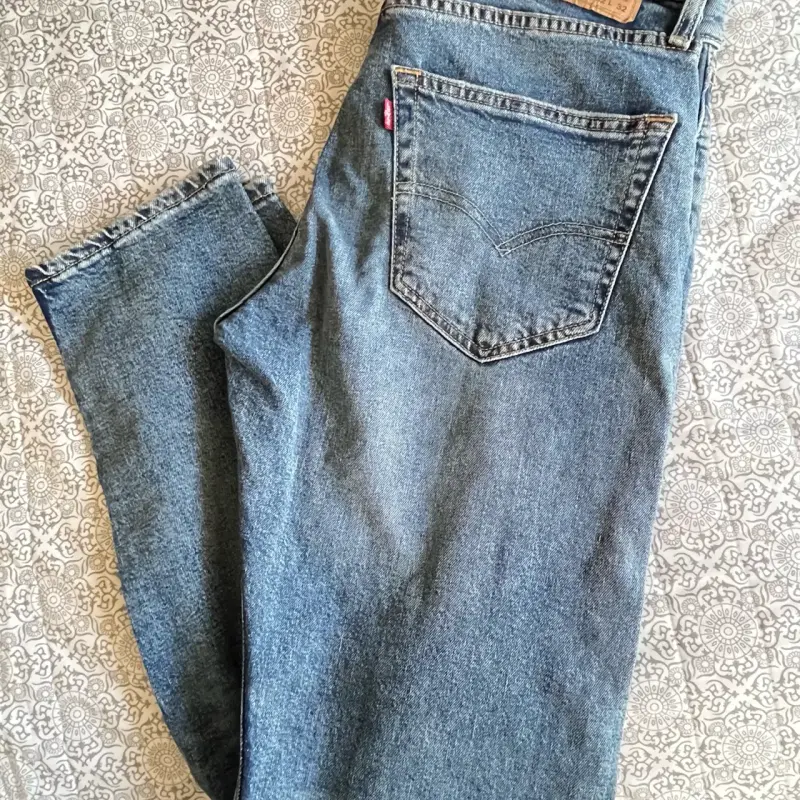 Jeans Levi's 502 Talla 32 Azul Clásico - 4