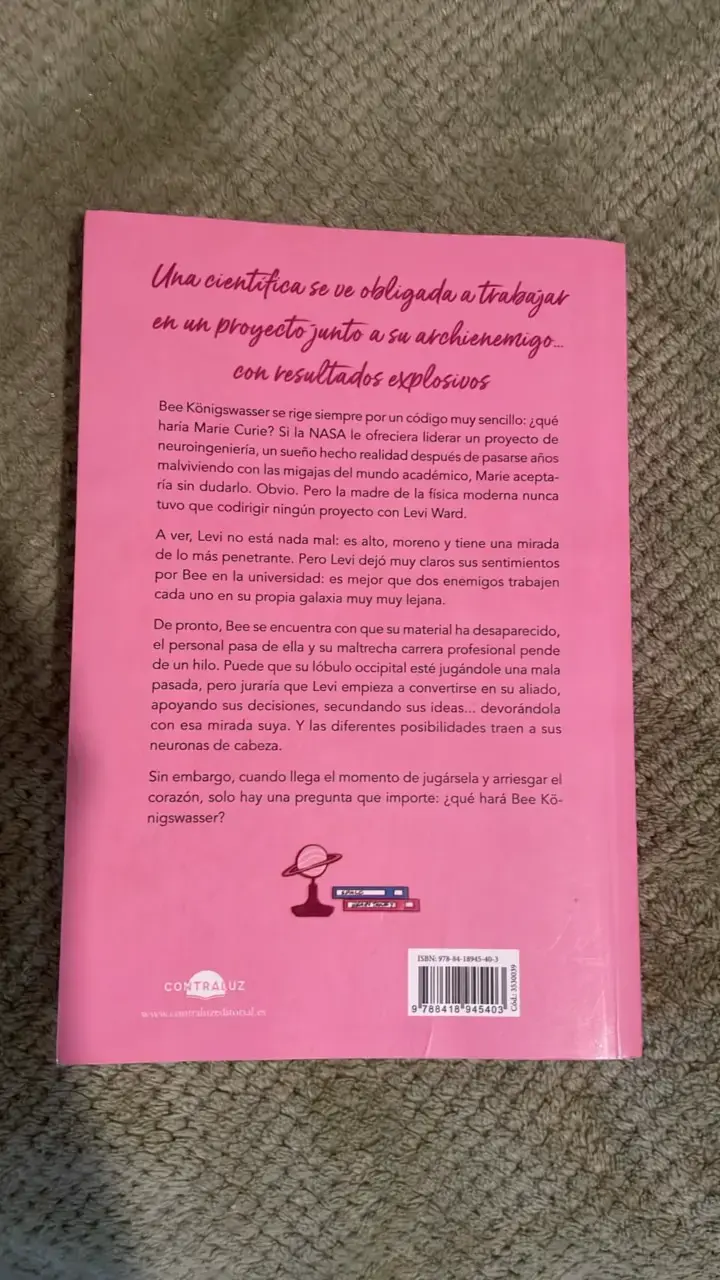 Libro 'La Química del Amor' de Ali Hazelwood - 2
