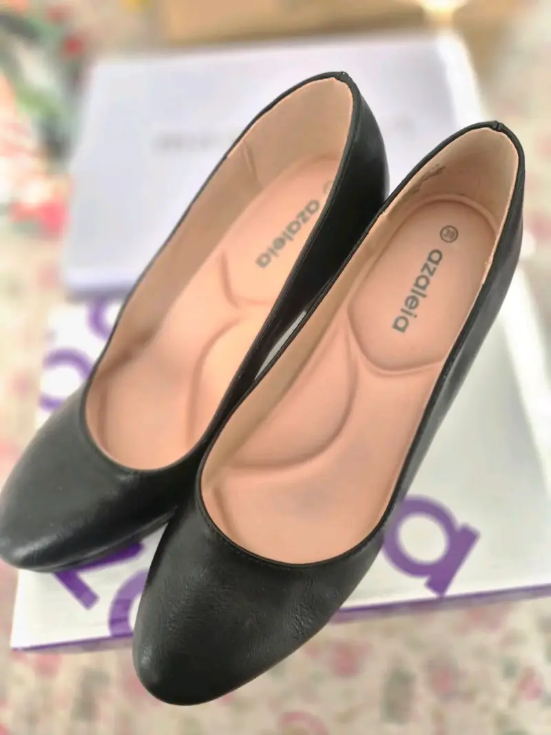 Zapatos de Tacón Negro Azaleia - 2