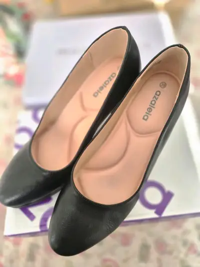 Zapatos de Tacón Negro Azaleia - miniatura 2