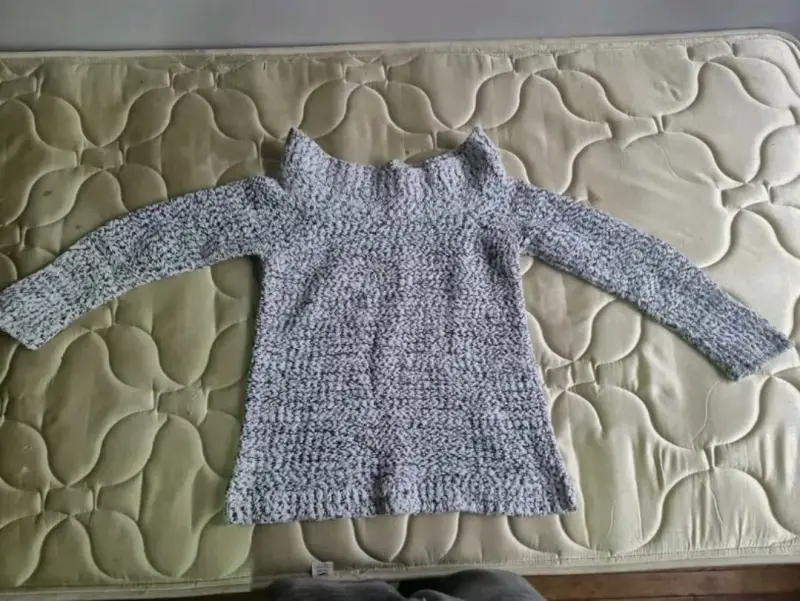 Suéter de punto gris Dynamite para mujer - 1