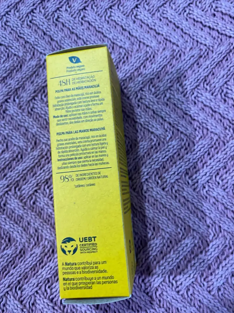 Crema Hidratante para Manos Natura Ekos Maracuyá 75g - 2