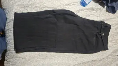 Pantalón de Huaso negro a rayas para hombre talla - miniatura 2