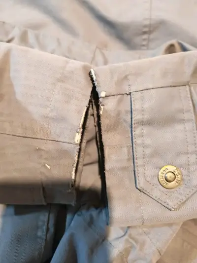 Parka Doite gris con capucha y forro térmico - miniatura 5