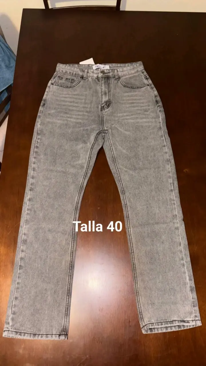 Jeans grises talla 40 unisex - 1