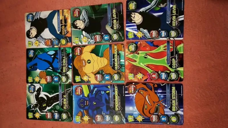 Cartas de colección Ben 10 Alien Force - 1