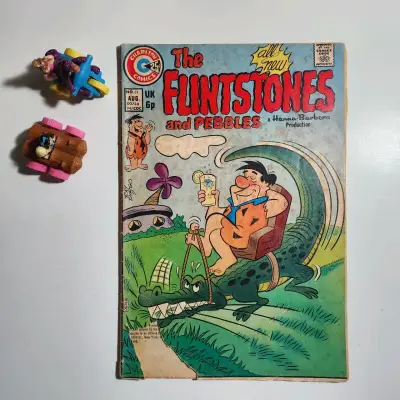 CHARLTON COMICS LOS PICAPIEDRAS 1974 - miniatura 1