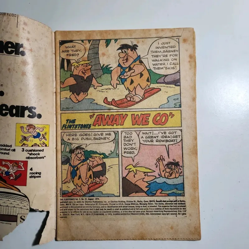 CHARLTON COMICS LOS PICAPIEDRAS 1974 - 3