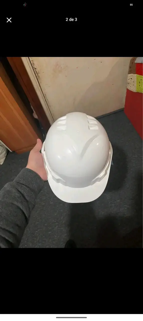 Casco de Seguridad Blanco para Construcción - 2