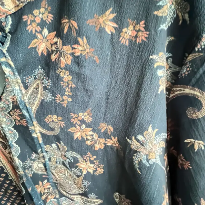Blusa estampada bohemia Lorenzo di Pontti - 6