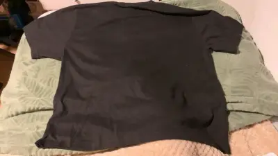 Polera Negra Mdf Limited oversized  para Hombre - miniatura 3