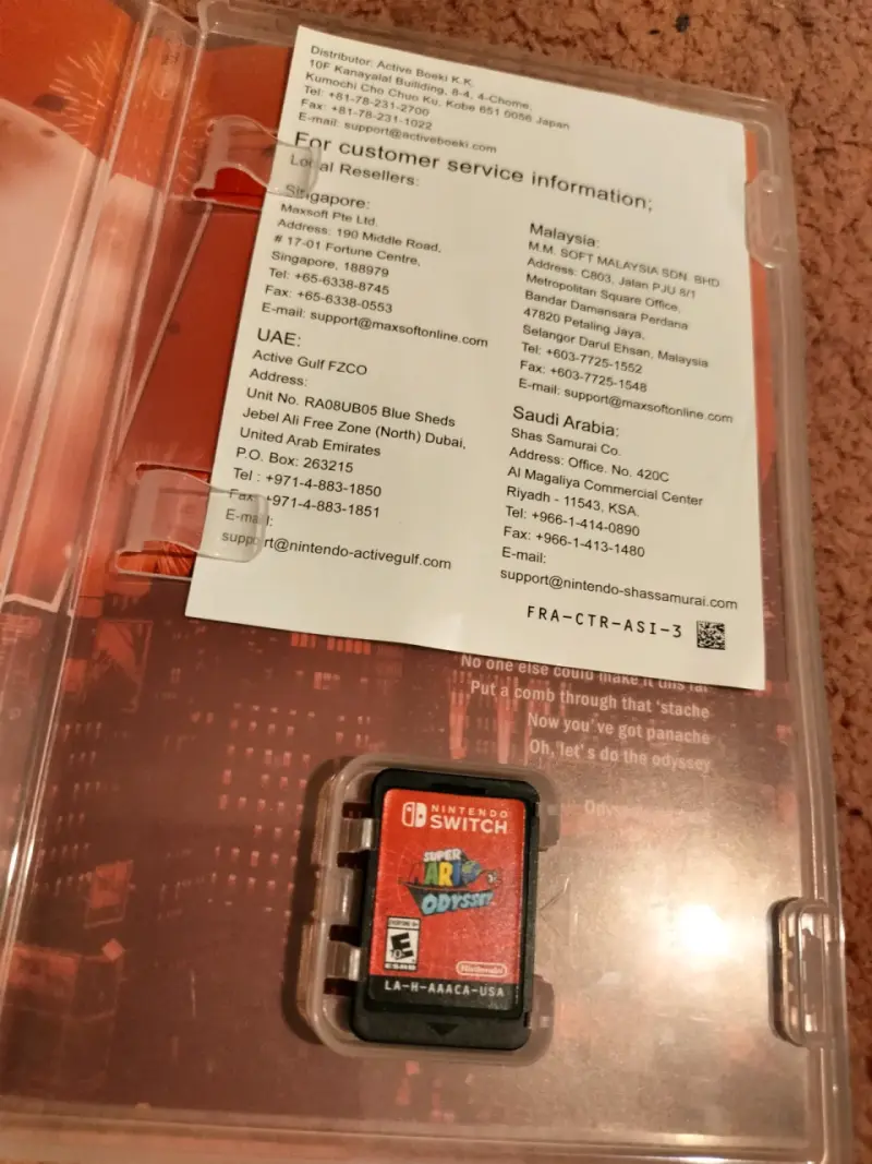 Juego Super Mario Odyssey para Nintendo Switch - 2